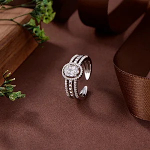 chanel silver ring