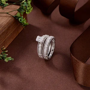 mens silver wedding ring