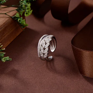 sterling silver blue sapphire ring