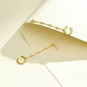 wholesale silver and gold earrings