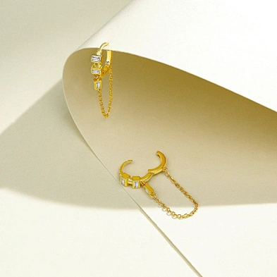 wholesale threader earrings silver
