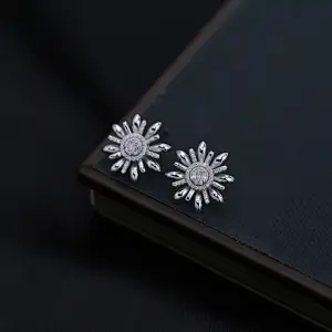 earrings in silver