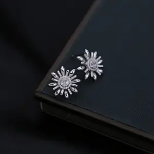 sterling silver ruby earrings