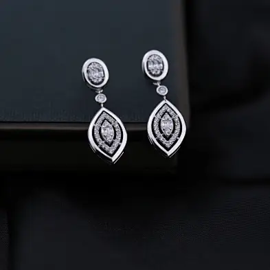 pandora sterling silver earrings