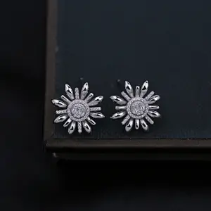men sterling silver earrings