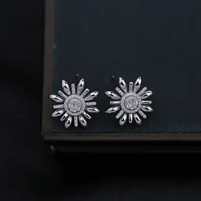 men sterling silver earrings