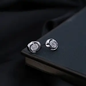 simple sterling silver earrings