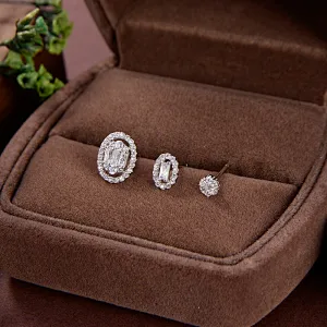 wholesale chunky silver hoop earrings