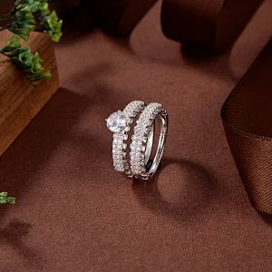 thin silver ring