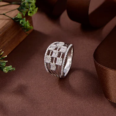 silver dollar ring
