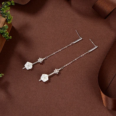 wholesale mens silver earrings
