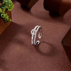 sterling silver couple ring