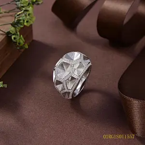 hug ring sterling silver