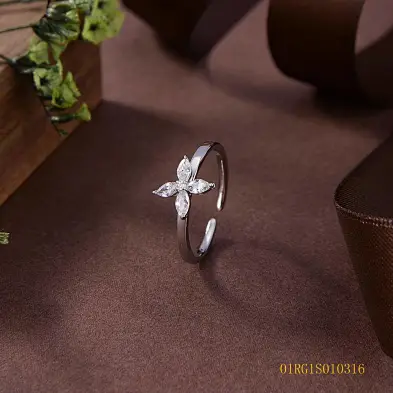 cat noir ring silver