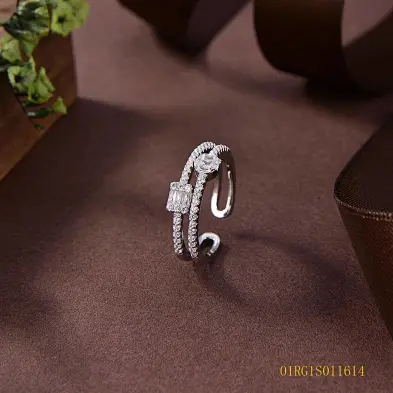simple sterling silver ring