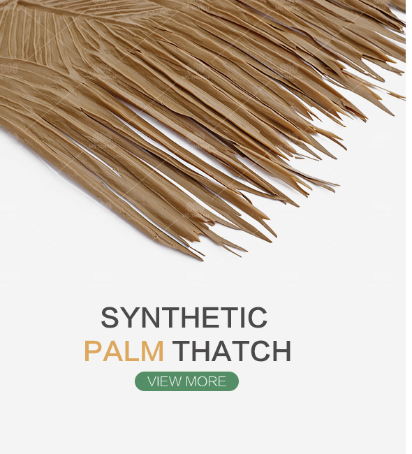 Artificial Synthetic Palm Thatch Roof Suppliers