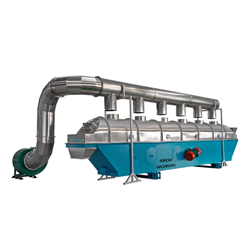 Nutrition Fortified Rice Making Machine Vibrate Fluid bed dryer