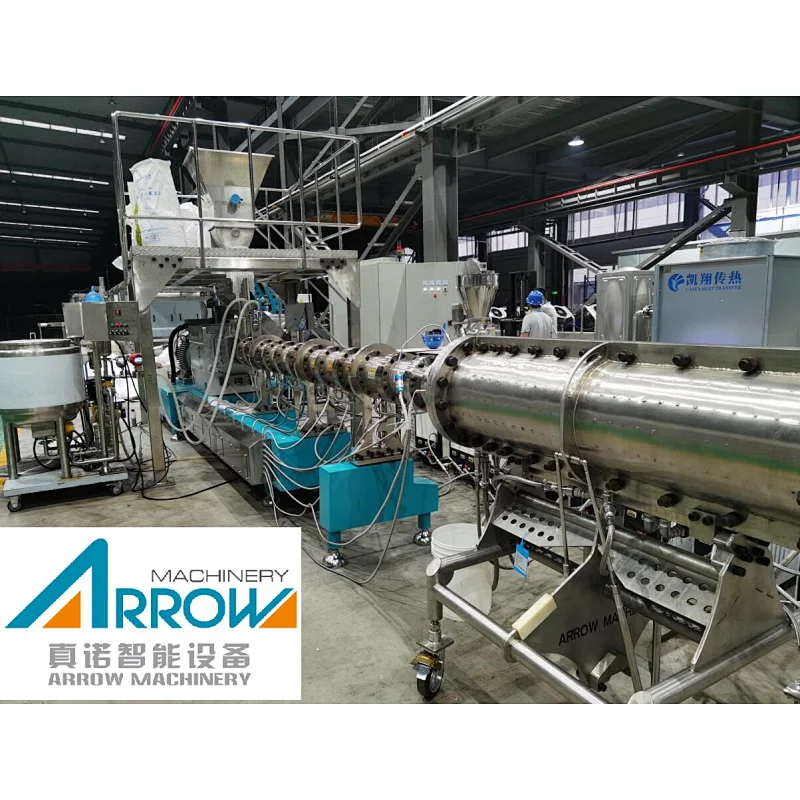 Soya Food Extrusion Process Plant