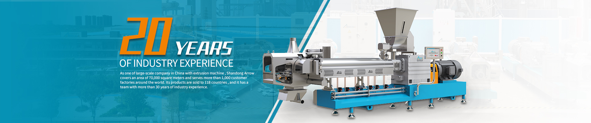 SHANDONG ARROW TWIN SCREW EXTRUDER