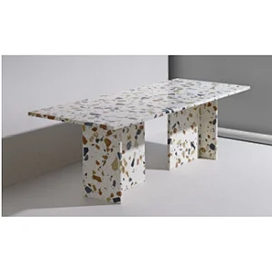 Hot selling cement terrazzo table top with many colors can be used for dining table