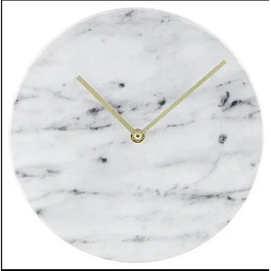 Digital Marble Stone Wall Clock for Home Decoration