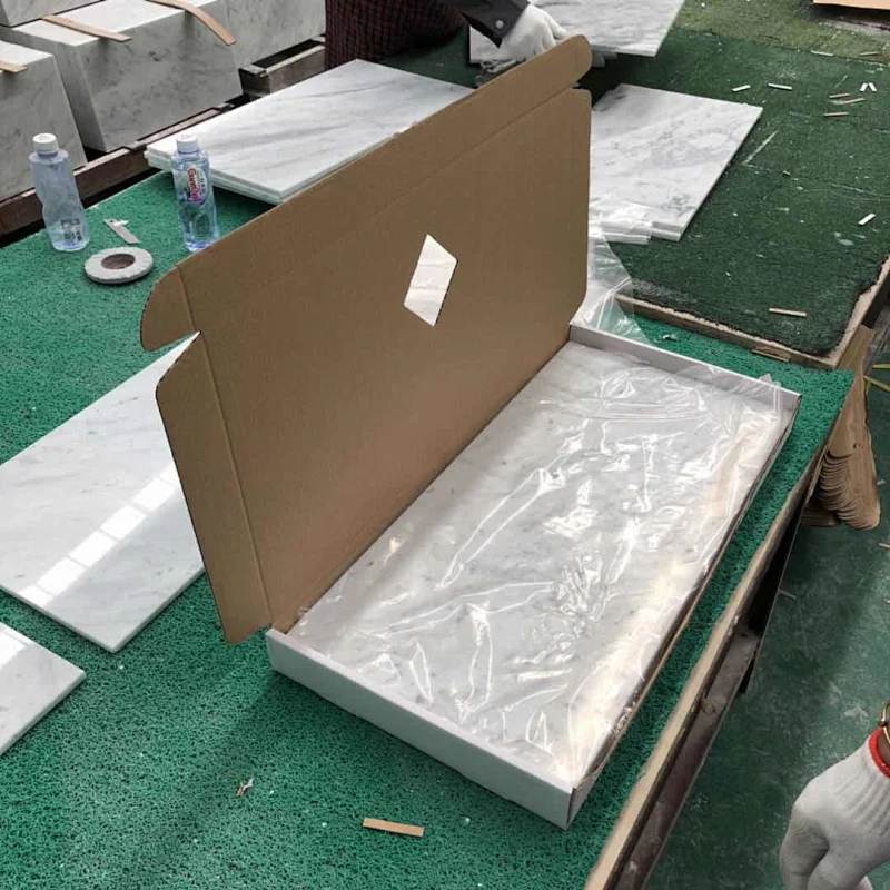Carrara white marble