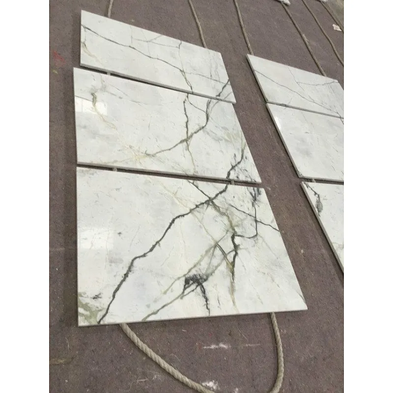 light green marble slab