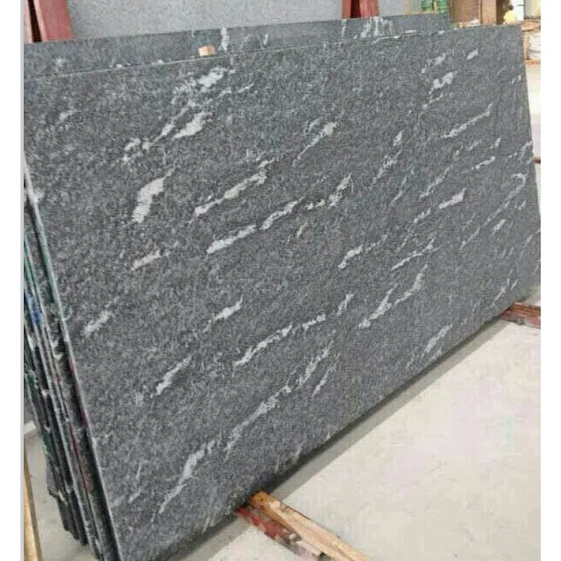 snow grey granite slab