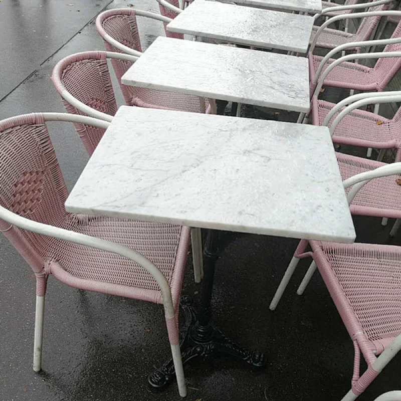 Marble table