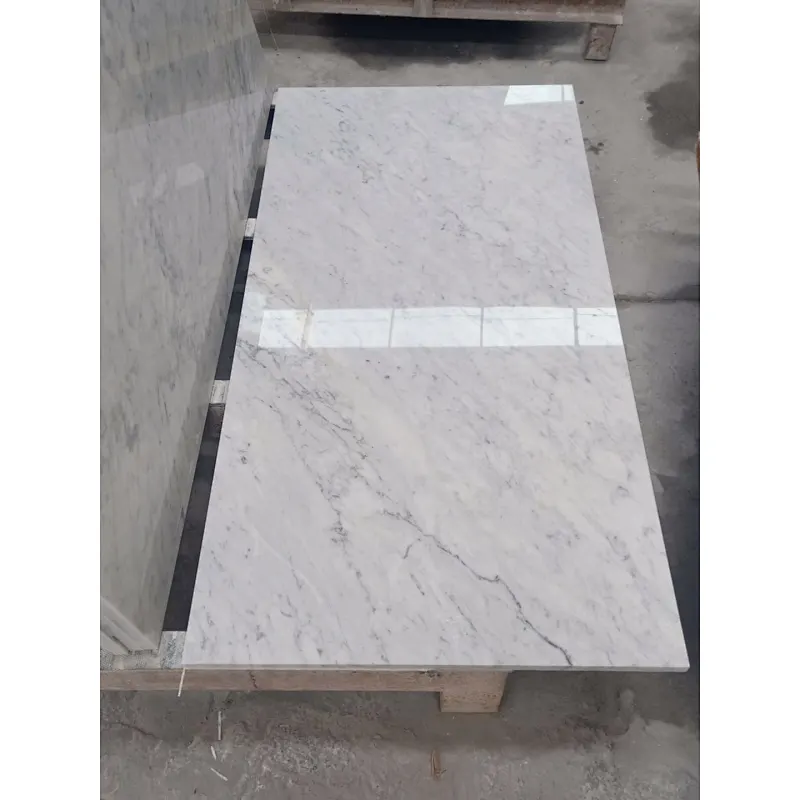 carrara white marble slab