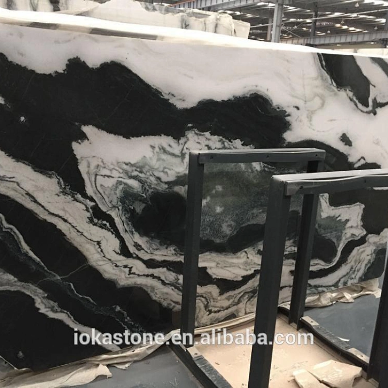 panda white marble slab