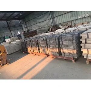 stacked stone interior wall
