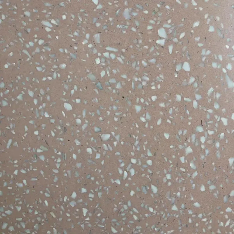 Terrazzo pavement tile