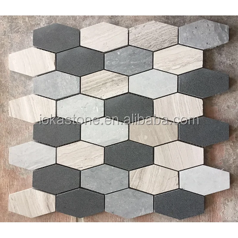 Natural marble mosaic tlle for decoration