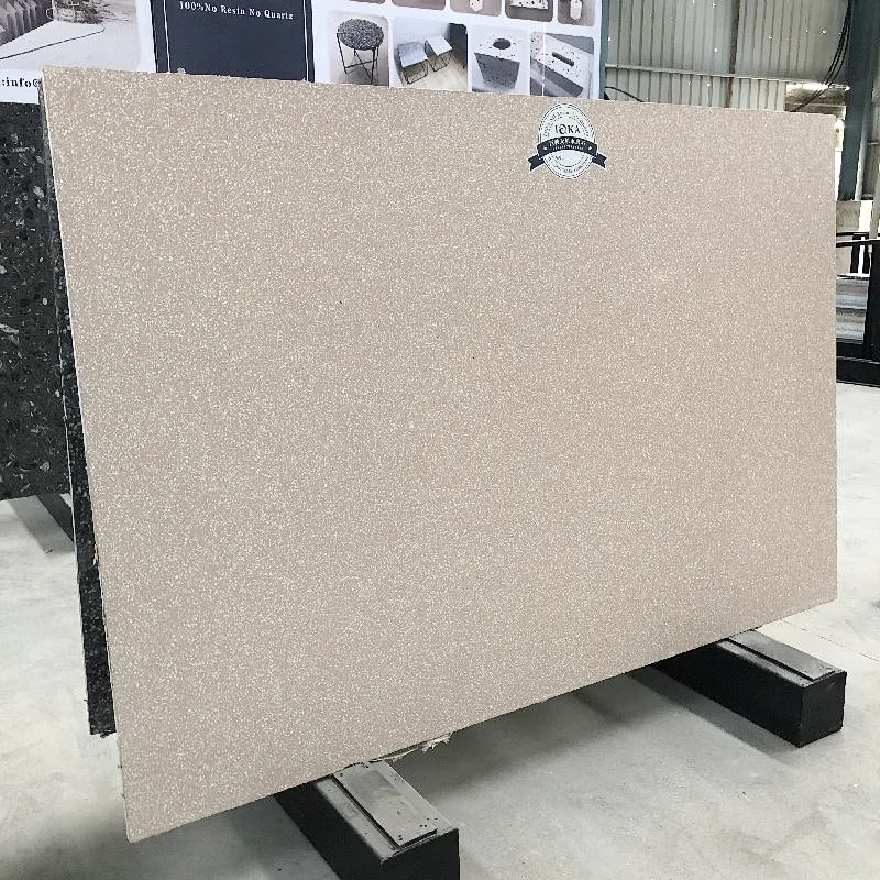 Pink color Terrazzo