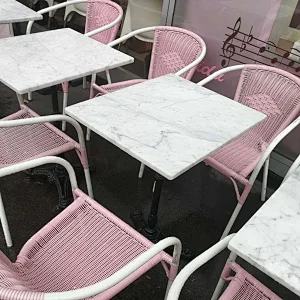 Marble table