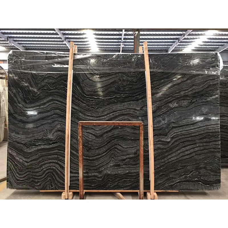 Black marble slab