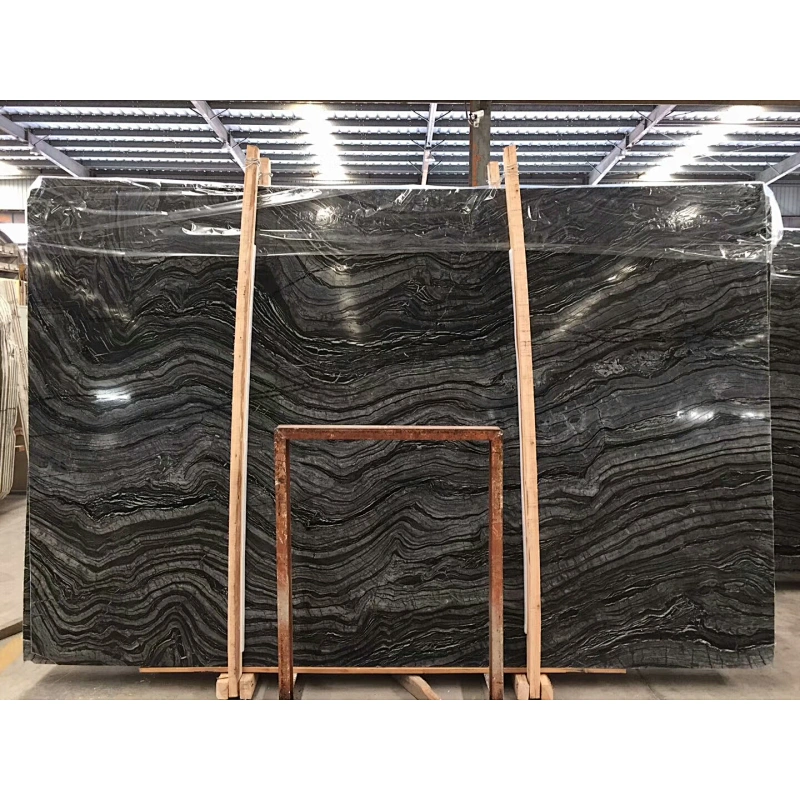 Black marble slab