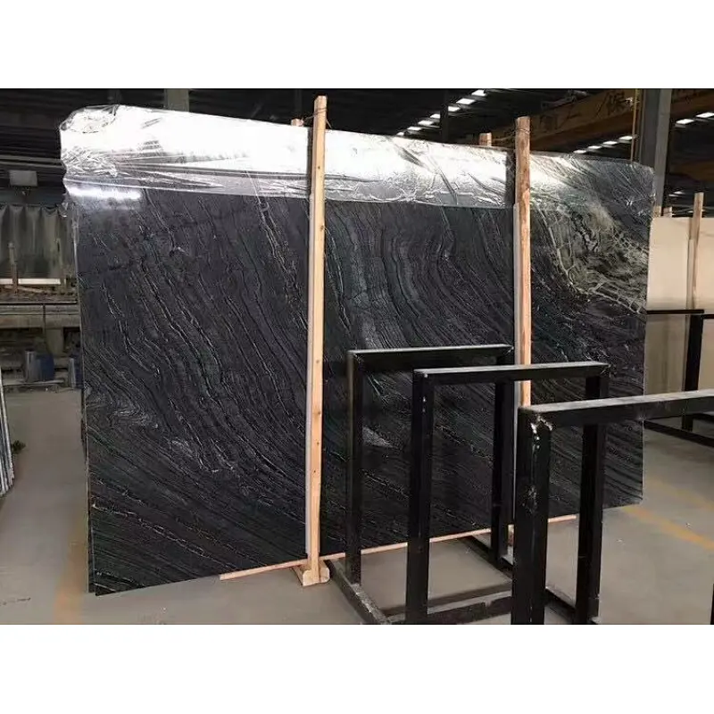 Black marble slab