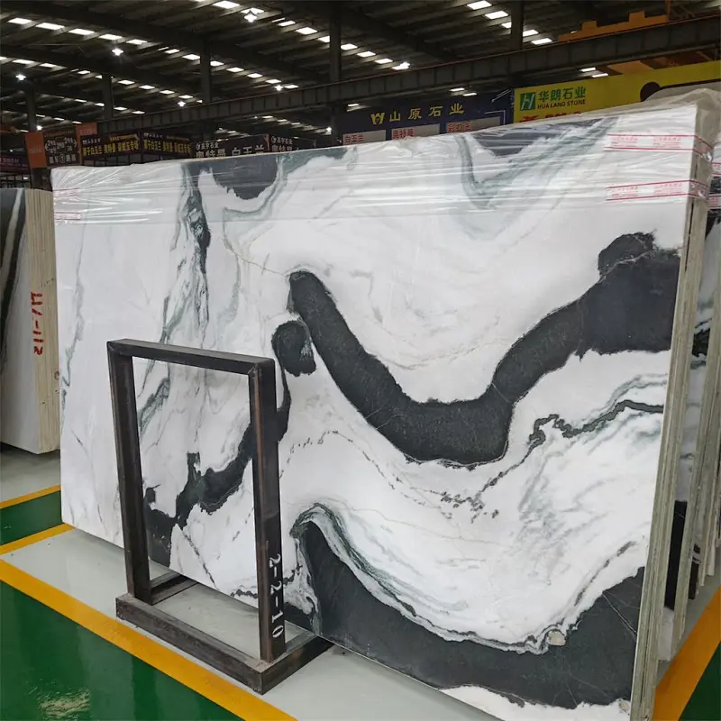 panda white marble salb