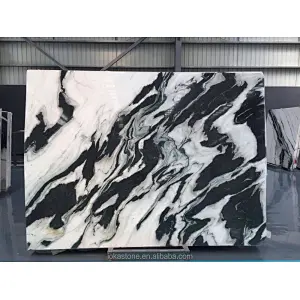 panda white marble slab