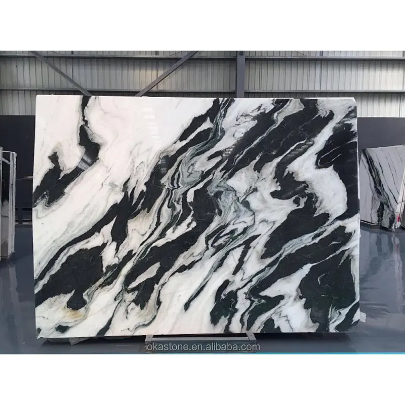 panda white marble slab