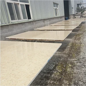beige marble floor