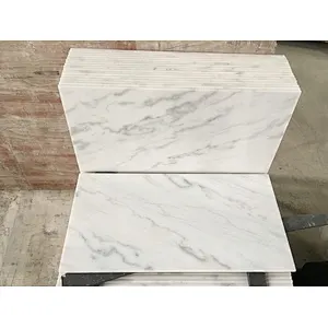 Beatiful White marble slab With Landscape Background