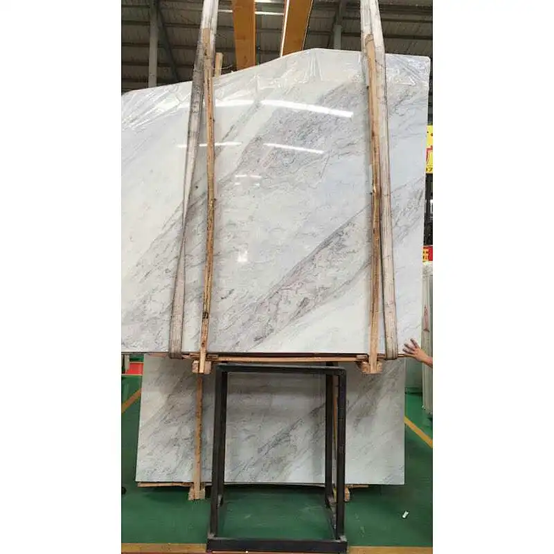 white marble slab