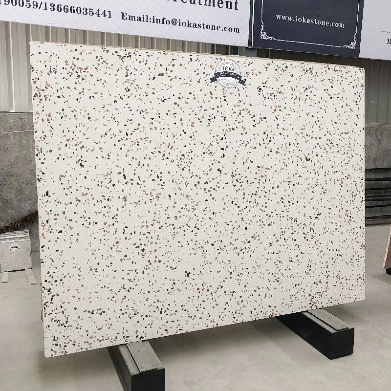 customized terrazzo slab