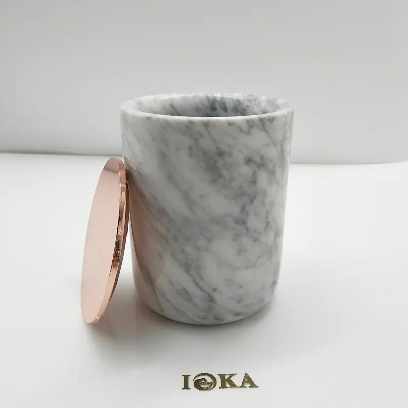 marble candle holder