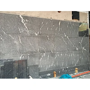 snow grey granite slab