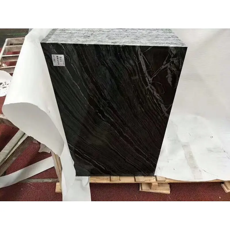 Black marble slab