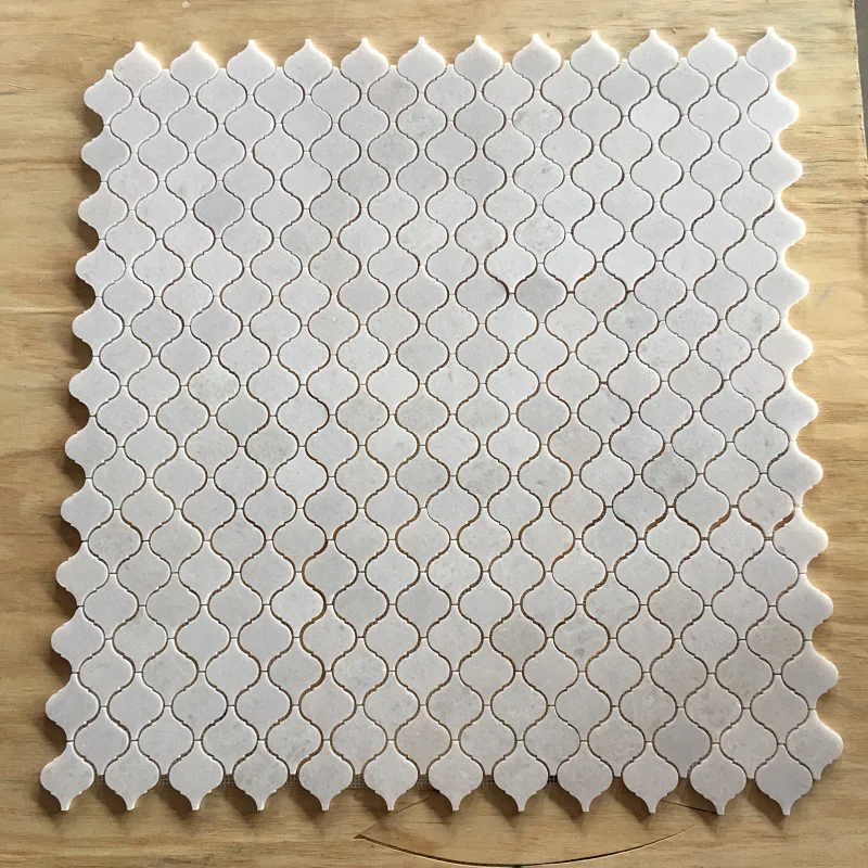 pure white brick